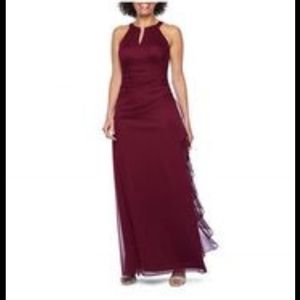 Size 10 Prom Dress DJ Jaz Sleeveless Evening Gown NEW w tags Size 10 Runs Small